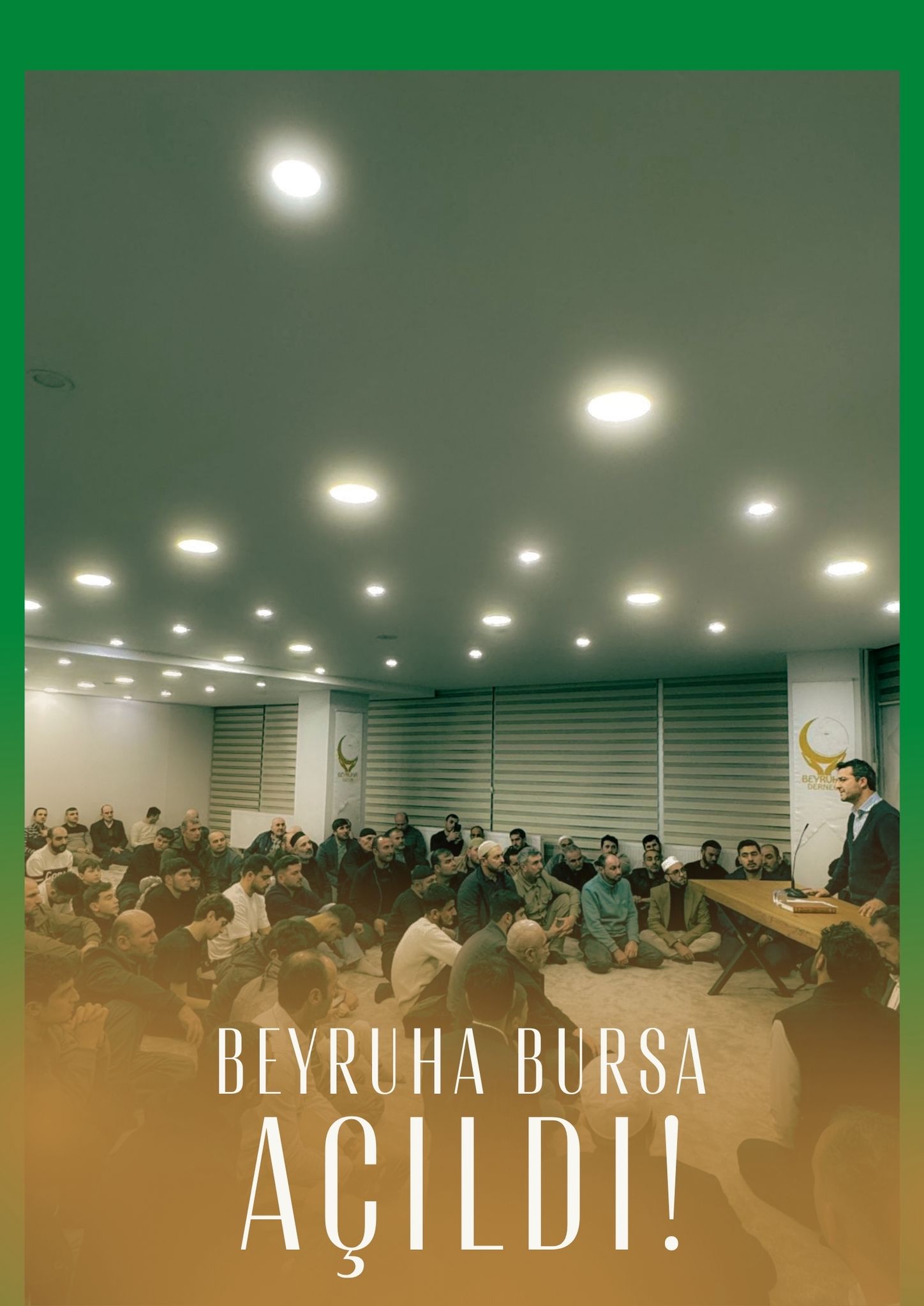 Beyruha Derneği Bursa İl Temsilciliği Açılışı Gerçekleştirildi